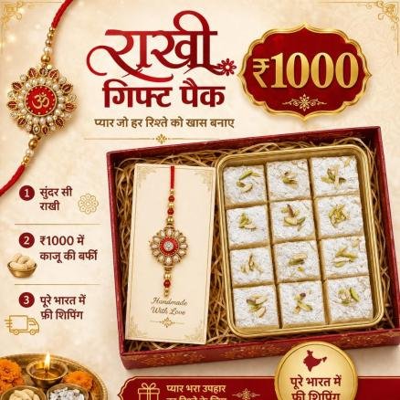 Rakhi Gift Pack - 1000 rs